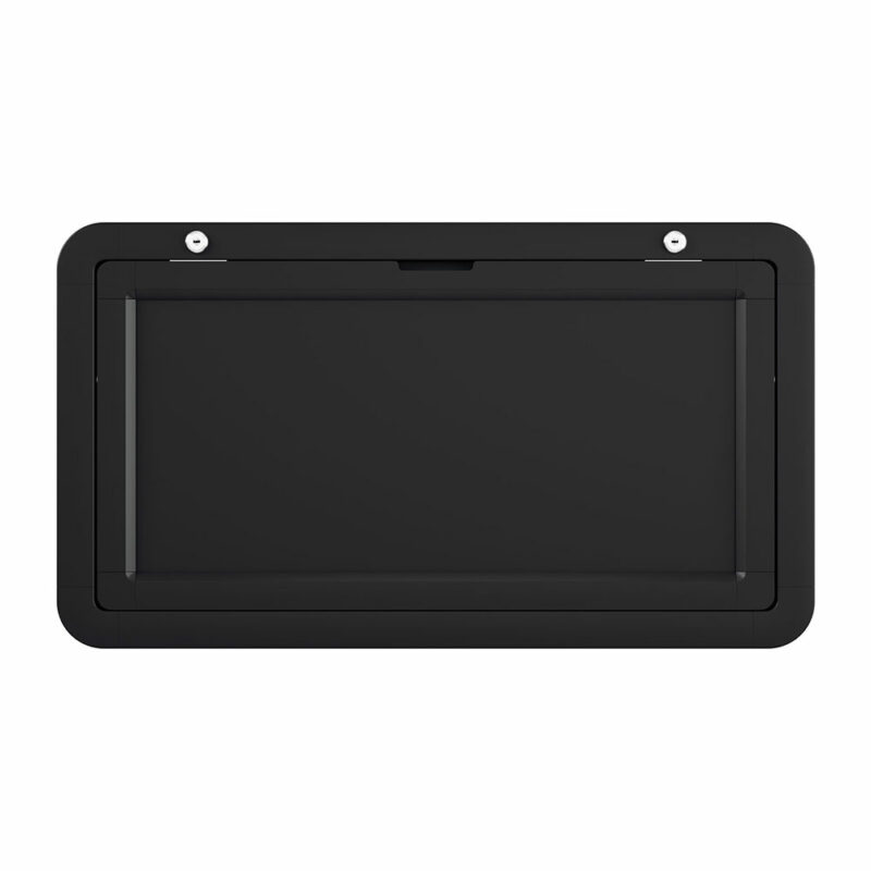 Weisshorn Caravan Table 800 x 450mm Folding Lockable Black - Image 3
