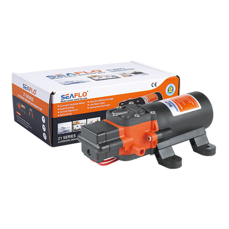 Water Pump 12V RV Camper Pressurized Pump Caravan Boat SEAFLO SFDP1-010-040-21 - Image 8