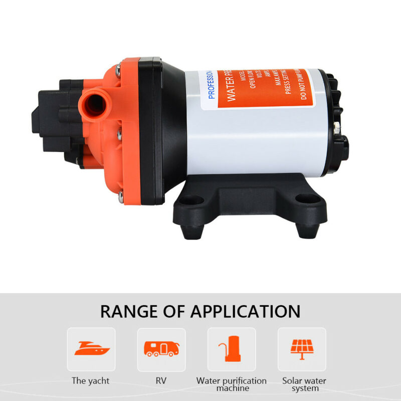 3 G/m RV Supreme 12v Water Pump for Caravan Motorhome Camper Trailer Boat Seaflo - Image 2