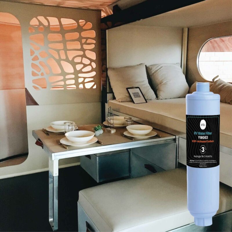 Inline Water Filter - RV Caravan Hose - Activated Carbon KDF Cartridge - YW003 - Image 2