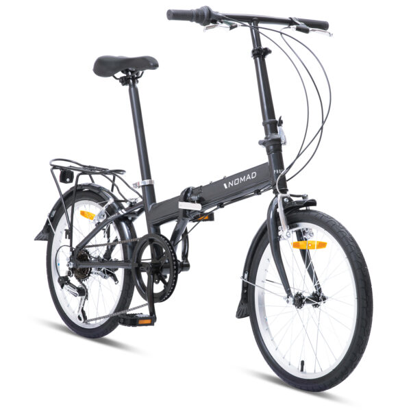 Progear Bikes Nomad Folding Bike 20 in Grey"