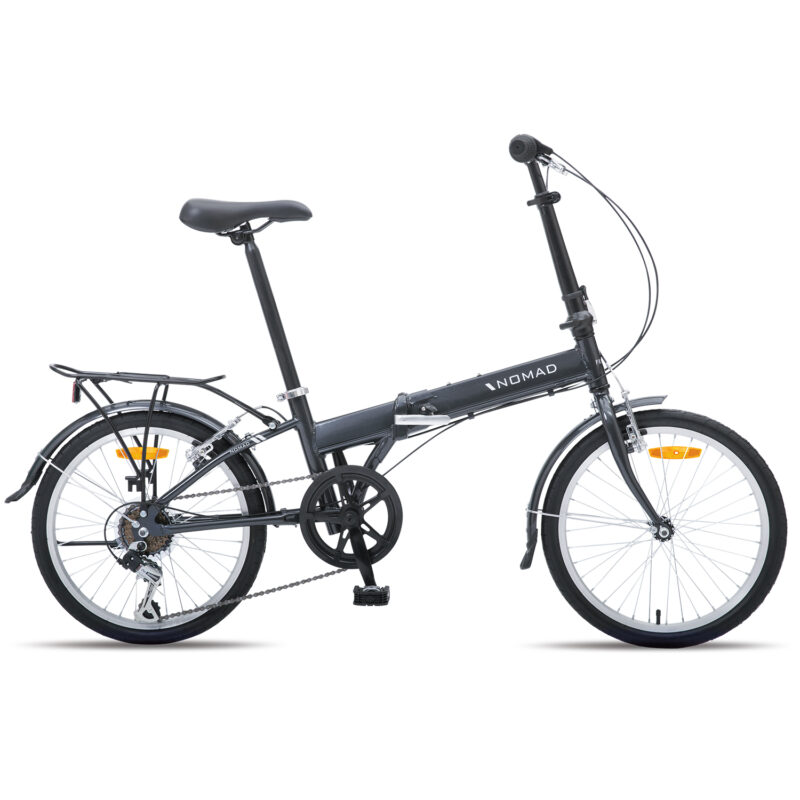 Progear Bikes Nomad Folding Bike 20 in Grey" - Image 2