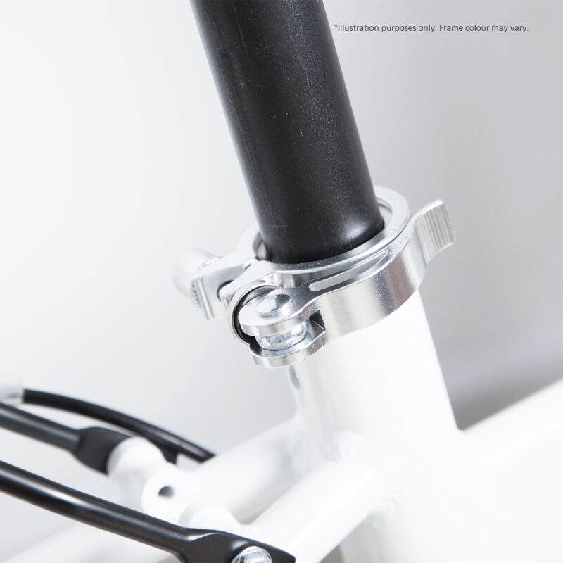 Progear Bikes Nomad Folding Bike 20 in Pearl White" - Image 6