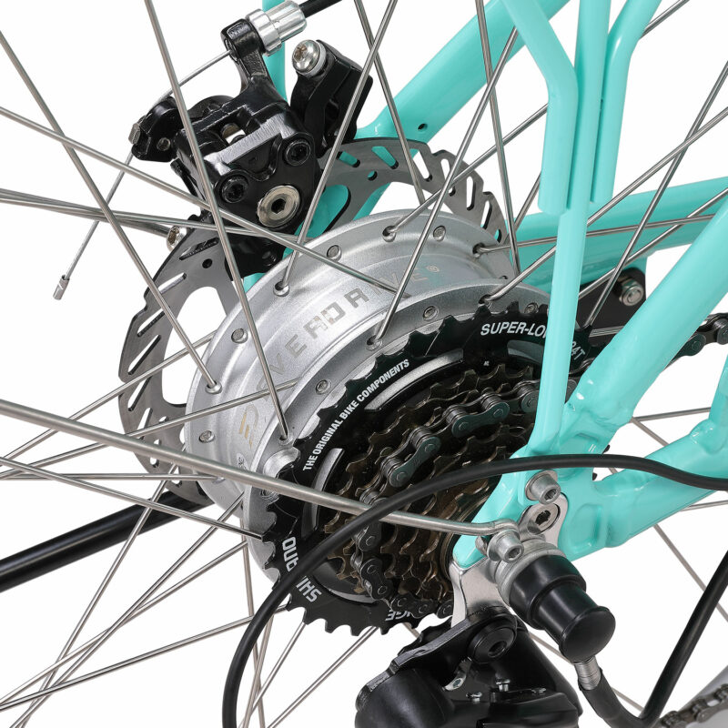 Progear Bikes E-Classique Vintage E-Bike 700c*17 in Seaform" - Image 6