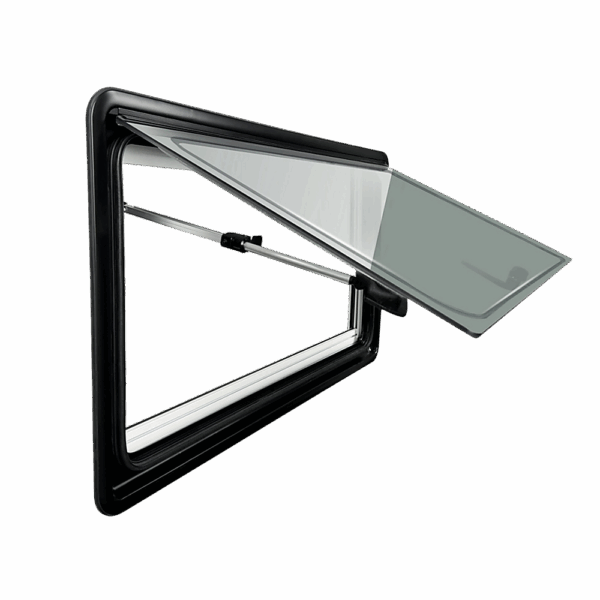 RV Caravan Camper Van Hinged Push Out Window Motorhome Exit Window 900mm x 500mm