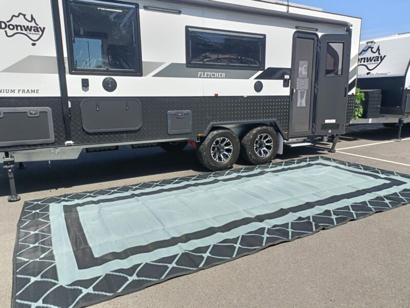 Alfresco 4m x 2.4m recycled poly mat - Image 2