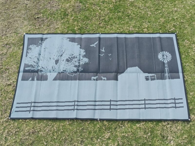 Country Grey 4m x 2.4m recycled mat - Image 5