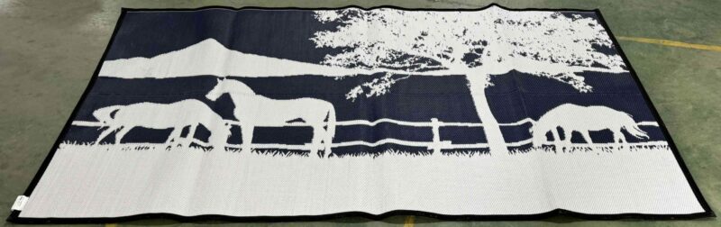Ranch 5m x 2.4m recycled poly mat - Image 2