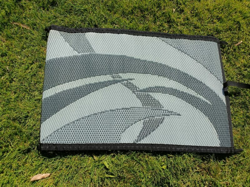 Swish Grey 5m x 2.4m recycled poly mat - Image 3