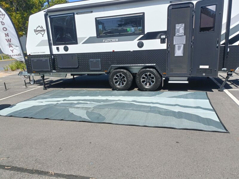 Swish Grey 5m x 2.4m recycled poly mat - Image 5